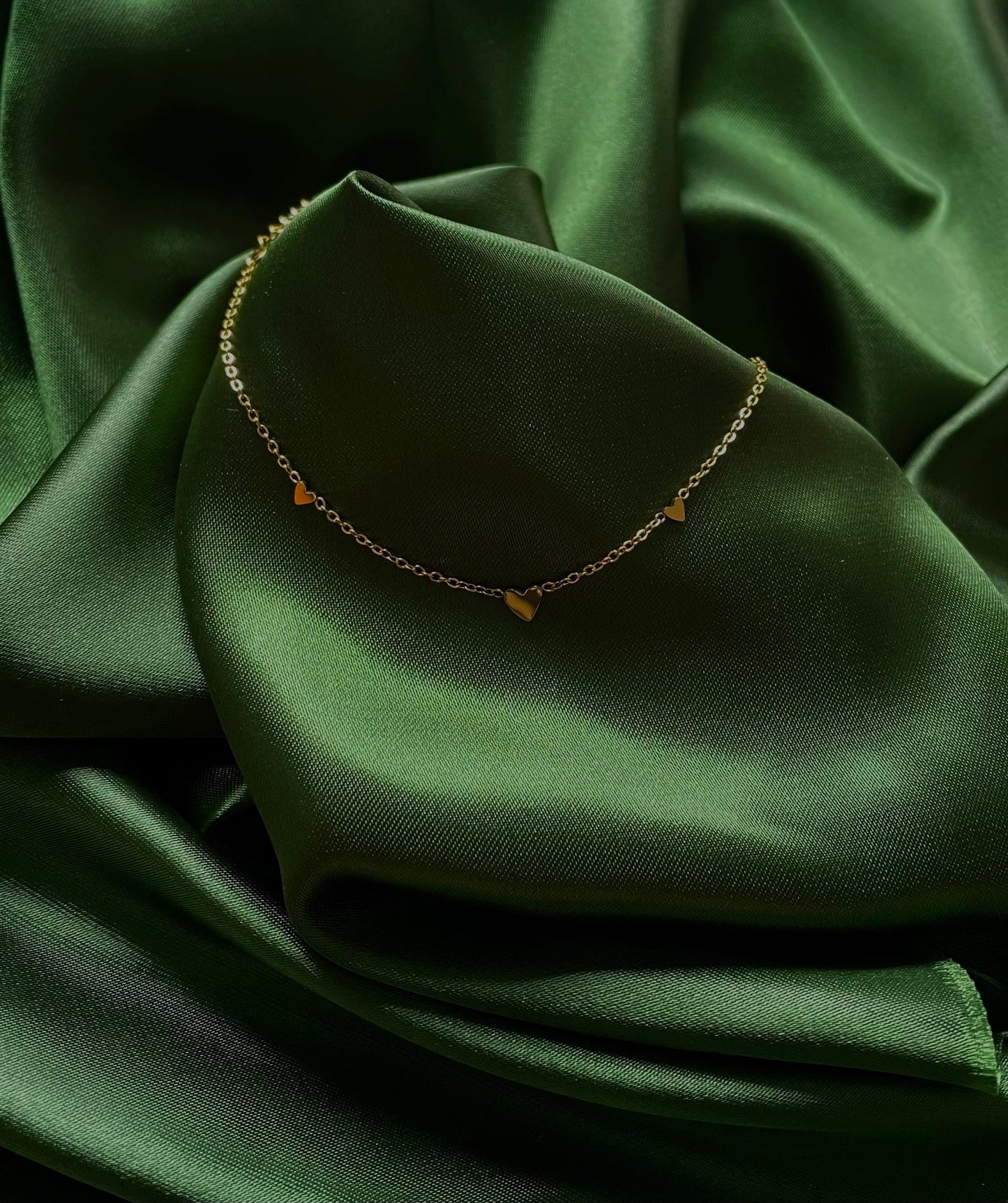 Heart Chain Bracelet